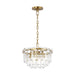 Myhouse Lighting Visual Comfort Studio - CC1254BBS - Four Light Chandelier - Arden - Burnished Brass