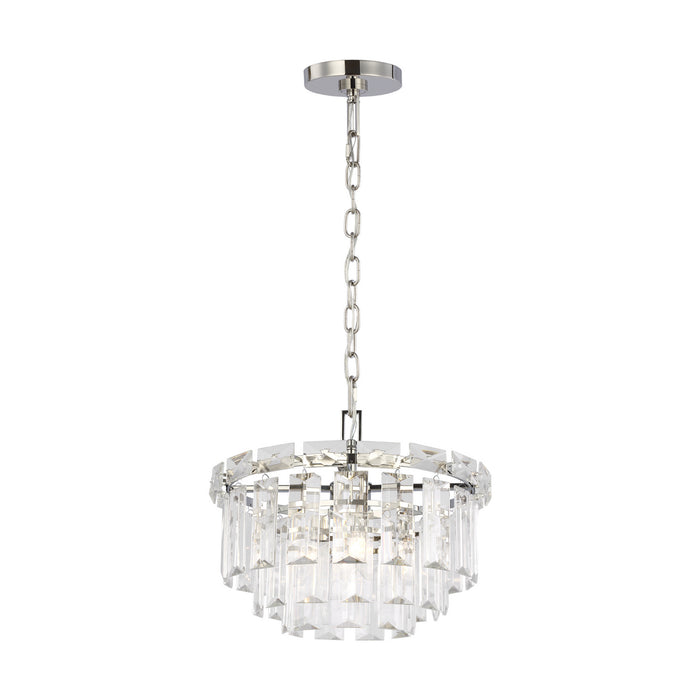 Myhouse Lighting Visual Comfort Studio - CC1254PN - Four Light Chandelier - Arden - Polished Nickel