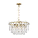 Myhouse Lighting Visual Comfort Studio - CC12610BBS - Ten Light Chandelier - Arden - Burnished Brass