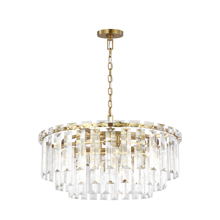 Myhouse Lighting Visual Comfort Studio - CC12716BBS - 16 Light Chandelier - Arden - Burnished Brass