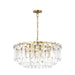 Myhouse Lighting Visual Comfort Studio - CC12716BBS - 16 Light Chandelier - Arden - Burnished Brass