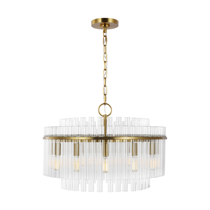 Myhouse Lighting Visual Comfort Studio - CC12812BBS - 12 Light Chandelier - Beckett - Burnished Brass