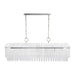 Myhouse Lighting Visual Comfort Studio - CC1307PN - Seven Light Linear Chandelier - Beckett - Polished Nickel