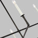 Myhouse Lighting Visual Comfort Studio - CC1356AI - Six Light Chandelier - Bayview - Aged Iron