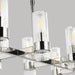 Myhouse Lighting Visual Comfort Studio - CC13810PN - Ten Light Chandelier - Geneva - Polished Nickel