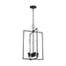 Myhouse Lighting Visual Comfort Studio - CC1394AI - Four Light Lantern - Keystone - Aged Iron