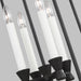 Myhouse Lighting Visual Comfort Studio - CC1394AI - Four Light Lantern - Keystone - Aged Iron