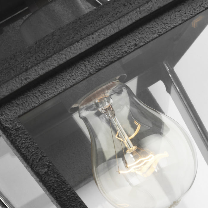 Myhouse Lighting Visual Comfort Studio - CO1001DWZ - One Light Outdoor Wall Lantern - Falmouth - Dark Weathered Zinc