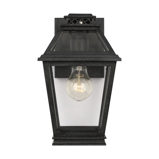 Myhouse Lighting Visual Comfort Studio - CO1001DWZ - One Light Outdoor Wall Lantern - Falmouth - Dark Weathered Zinc