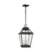 Myhouse Lighting Visual Comfort Studio - CO1054DWZ - Four Light Hanging Lantern - Falmouth - Dark Weathered Zinc
