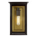 Myhouse Lighting Visual Comfort Studio - CO1111HTCP - One Light Outdoor Wall Lantern - Freeport - Heritage Copper