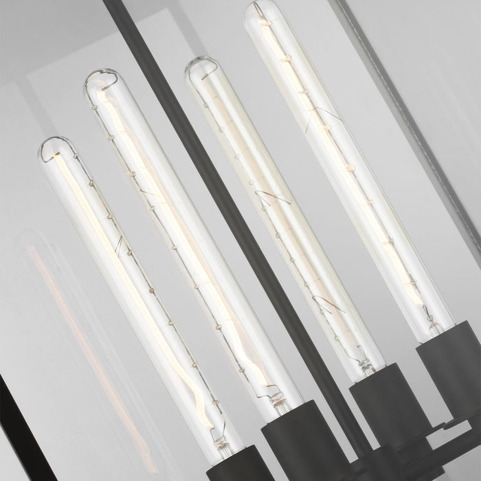 Myhouse Lighting Visual Comfort Studio - CO1164HTCP - Four Light Hanging Lantern - Freeport - Heritage Copper