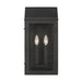 Myhouse Lighting Visual Comfort Studio - CO1272TXB - Two Light Outdoor Wall Lantern - Hingham - Textured Black