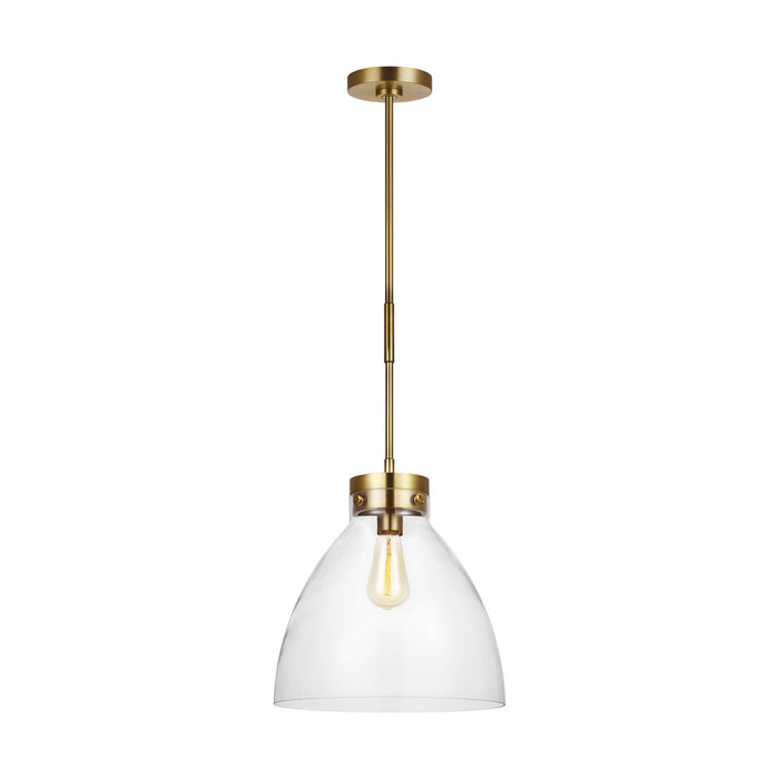 Myhouse Lighting Visual Comfort Studio - CP1121BBS - One Light Pendant - Garrett - Burnished Brass