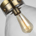 Myhouse Lighting Visual Comfort Studio - CP1121BBS - One Light Pendant - Garrett - Burnished Brass