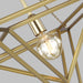 Myhouse Lighting Visual Comfort Studio - CP1141BBS - One Light Pendant - Carat - Burnished Brass