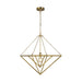 Myhouse Lighting Visual Comfort Studio - CP1141BBS - One Light Pendant - Carat - Burnished Brass