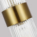 Myhouse Lighting Visual Comfort Studio - CP1161BBS - One Light Pendant - Geneva - Burnished Brass