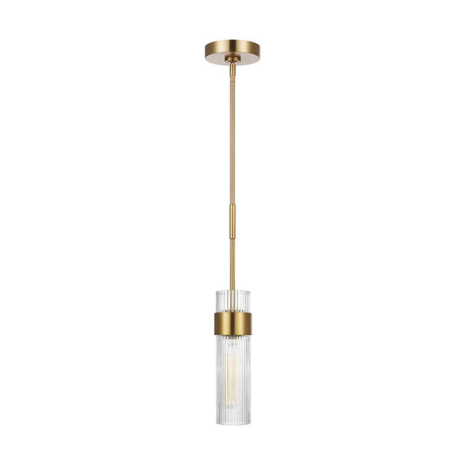 Myhouse Lighting Visual Comfort Studio - CP1161BBS - One Light Pendant - Geneva - Burnished Brass