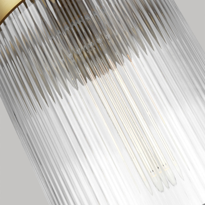 Myhouse Lighting Visual Comfort Studio - CP1171BBS - One Light Pendant - Geneva - Burnished Brass