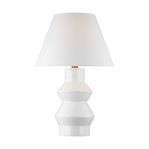 Myhouse Lighting Visual Comfort Studio - CT1041ARCBBS1 - One Light Table Lamp - Abaco - Arctic White