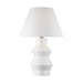 Myhouse Lighting Visual Comfort Studio - CT1041ARCBBS1 - One Light Table Lamp - Abaco - Arctic White