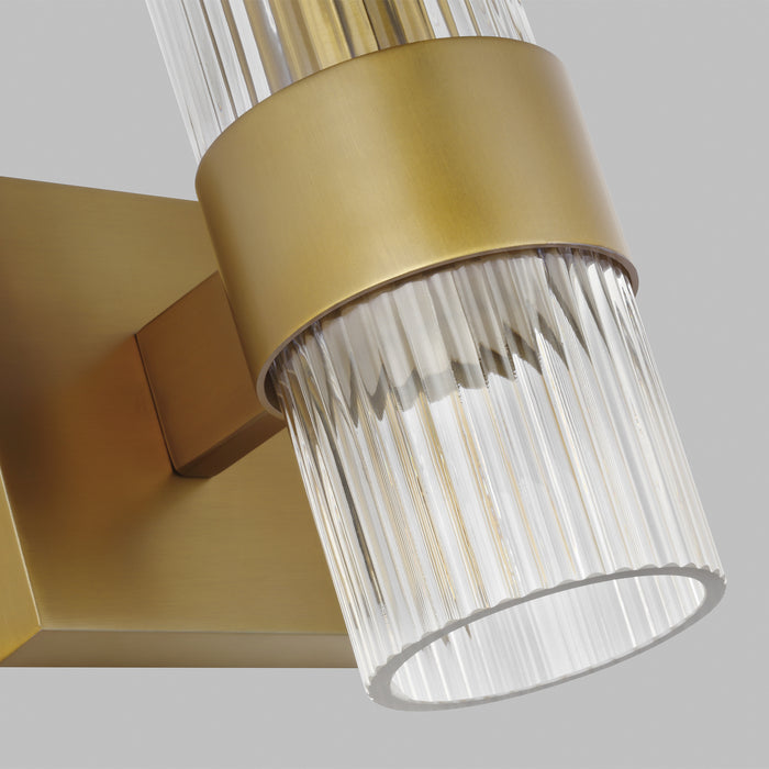 Myhouse Lighting Visual Comfort Studio - CV1021BBS - One Light Wall Sconce - Geneva - Burnished Brass