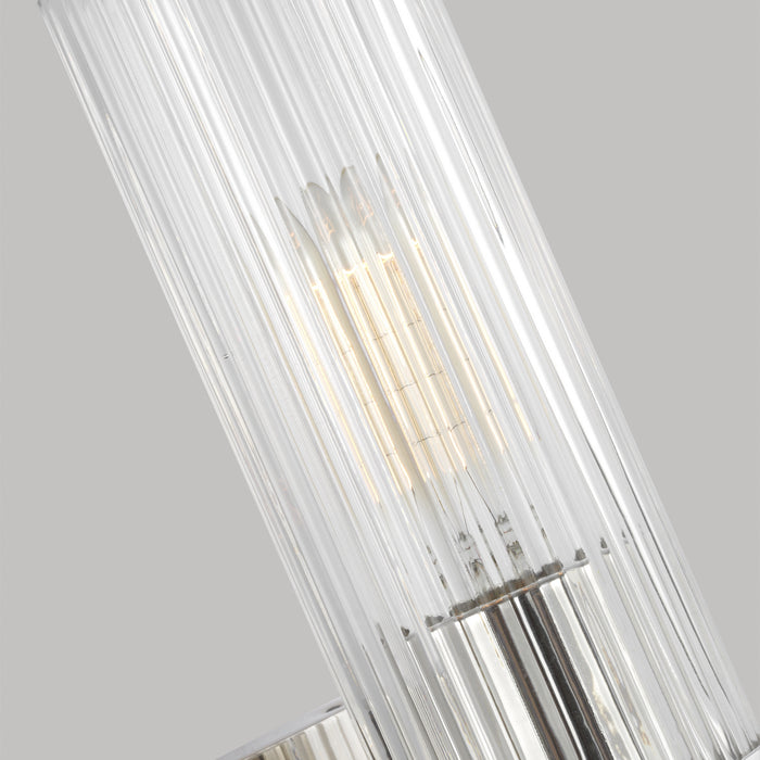 Myhouse Lighting Visual Comfort Studio - CV1021PN - One Light Wall Sconce - Geneva - Polished Nickel