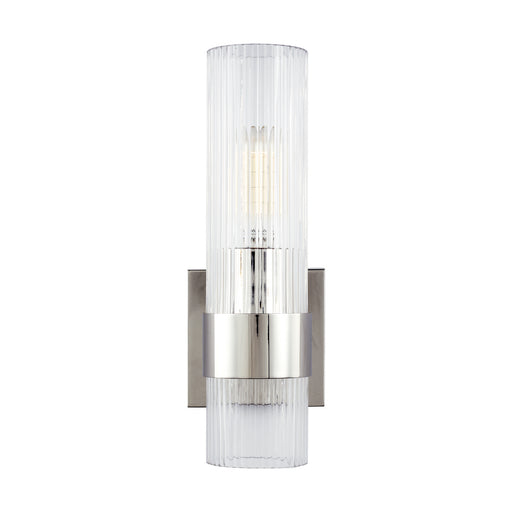 Myhouse Lighting Visual Comfort Studio - CV1021PN - One Light Wall Sconce - Geneva - Polished Nickel