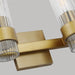 Myhouse Lighting Visual Comfort Studio - CV1024BBS - Four Light Vanity - Geneva - Burnished Brass