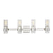 Myhouse Lighting Visual Comfort Studio - CV1024PN - Four Light Vanity - Geneva - Polished Nickel