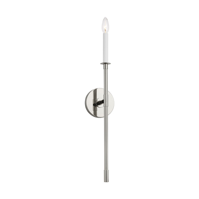 Myhouse Lighting Visual Comfort Studio - CW1091PN - One Light Wall Sconce - Bayview - Polished Nickel