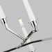 Myhouse Lighting Visual Comfort Studio - EC1118PN - Eight Light Chandelier - Hopton - Polished Nickel