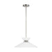 Myhouse Lighting Visual Comfort Studio - EP1231MWTPN - One Light Pendant - Heath - Polished Nickel