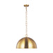 Myhouse Lighting Visual Comfort Studio - EP1251BBS - One Light Pendant - Whare - Burnished Brass