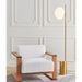 Myhouse Lighting Visual Comfort Studio - ET1361BBS1 - One Light Floor Lamp - Lune - Burnished Brass