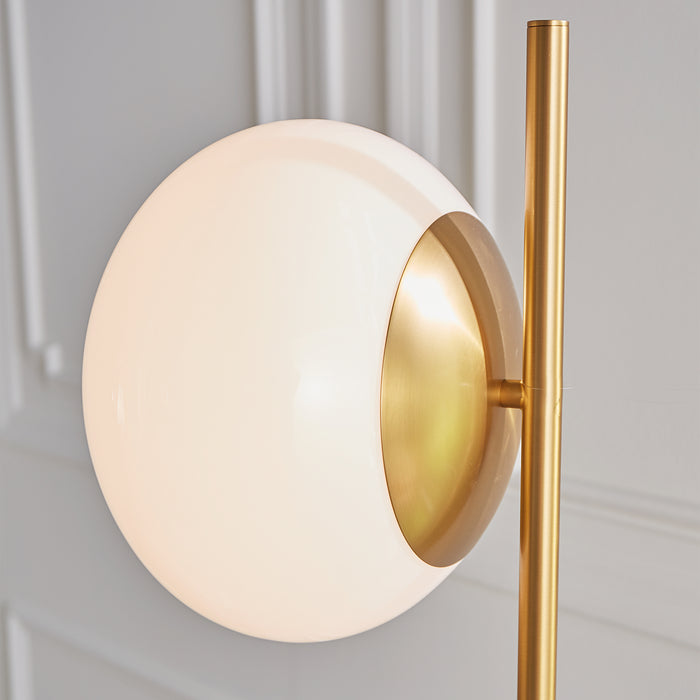 Myhouse Lighting Visual Comfort Studio - ET1361BBS1 - One Light Floor Lamp - Lune - Burnished Brass