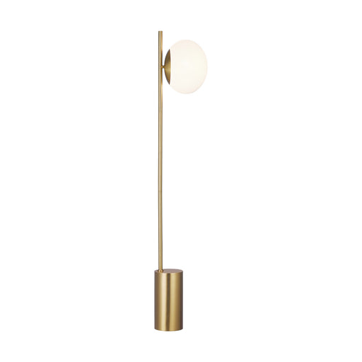 Myhouse Lighting Visual Comfort Studio - ET1361BBS1 - One Light Floor Lamp - Lune - Burnished Brass