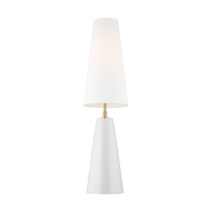 Myhouse Lighting Visual Comfort Studio - KT1201ARC1 - One Light Table Lamp - Lorne - Arctic White