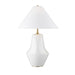 Myhouse Lighting Visual Comfort Studio - KT1221ARC1 - One Light Table Lamp - Contour - Arctic White