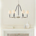 Myhouse Lighting Visual Comfort Studio - LC1006PN - Six Light Chandelier - Katie - Polished Nickel