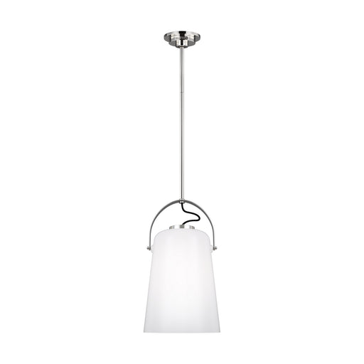 Myhouse Lighting Visual Comfort Studio - LP1001PN - One Light Pendant - Hazel - Polished Nickel