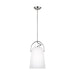 Myhouse Lighting Visual Comfort Studio - LP1001PN - One Light Pendant - Hazel - Polished Nickel