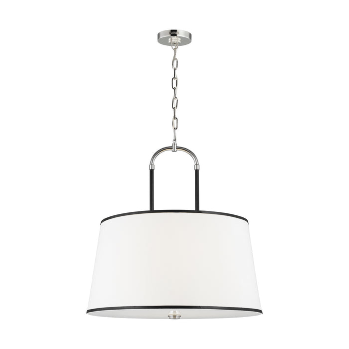 Myhouse Lighting Visual Comfort Studio - LP1024PN - Four Light Pendant - Katie - Polished Nickel