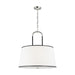 Myhouse Lighting Visual Comfort Studio - LP1024PN - Four Light Pendant - Katie - Polished Nickel