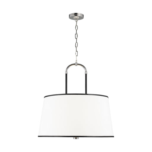 Myhouse Lighting Visual Comfort Studio - LP1024PN - Four Light Pendant - Katie - Polished Nickel