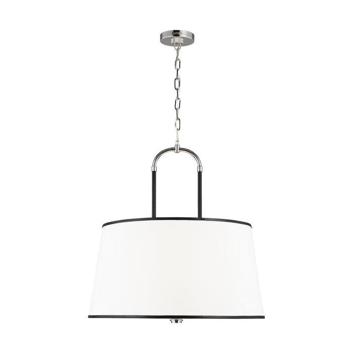 Myhouse Lighting Visual Comfort Studio - LP1024PN - Four Light Pendant - Katie - Polished Nickel