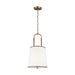 Myhouse Lighting Visual Comfort Studio - LP1031TWB - One Light Pendant - Katie - Time Worn Brass