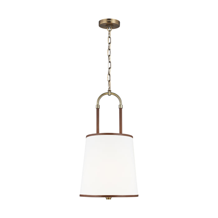 Myhouse Lighting Visual Comfort Studio - LP1031TWB - One Light Pendant - Katie - Time Worn Brass