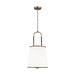 Myhouse Lighting Visual Comfort Studio - LP1031TWB - One Light Pendant - Katie - Time Worn Brass